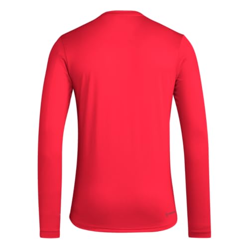 adidas Men's New York Red Bulls Pre-Game Long Sleeve T-Shirt2