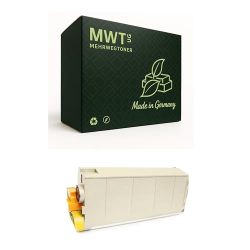 Cartouche de toner Oki ES7411 jaune à haute restitution chromatique Mehrwegtoner