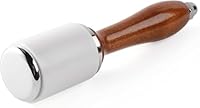 WUTA Lederschnitzhammer, 460g Nylon Hammerhammer,Holzgriff Gummi Hammer DIY-Werkzeug für Lederhandwerksstanze