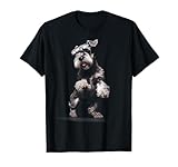 Divertido perro schnauzer schnauzer miniatura con gafas de sol. Para todos los amantes de los perros y criadores de perros que poseen un Schnauzer Medio Schnauzer Gigante y el Schnauzer Miniatura Schnauzer Miniatura. Llévalo al caminar o en la escuela de perros.
