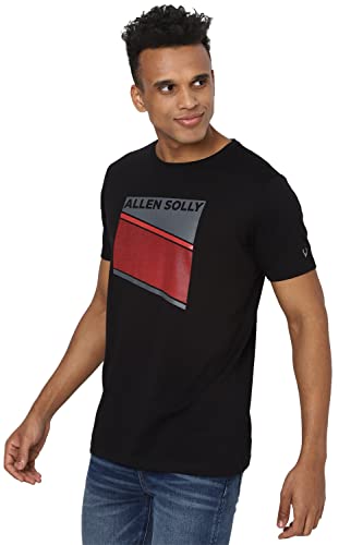 Image of Allen Solly Men's 100% Cotton Regular Fit T-Shirt