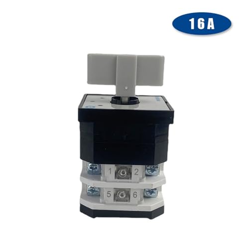 Interruptor de leva LW12-16/2 de 3 posiciones ON-OFF-ON y 16A para control electrico 3