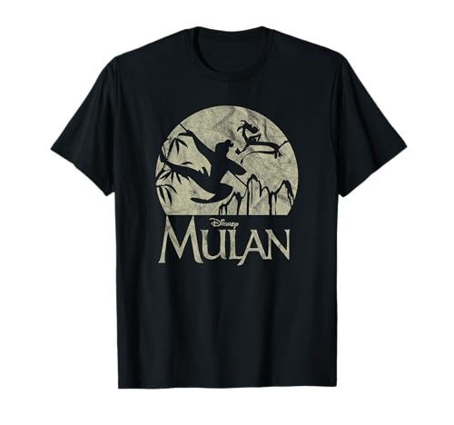 T-shirt Mulan Disney vêtement graphique avec imprimé Mushu pour adulte