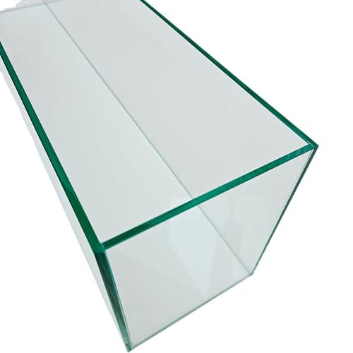Lifegard Aquatics Bookshelf Aquarium – 11 Gallon Clear Glass Fish Tank with 5mm Thick Glass – for Freshwater/Marine, Leak-Proof, Home/Office Decor