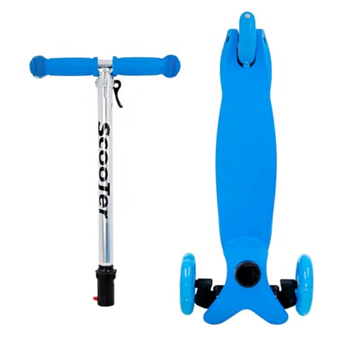 Patinete De Criança 3 (Três) Rodas Com Led De Menino Menina Masculino Feminino Infantil Juvenil 6 a