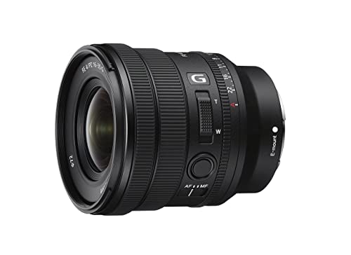 Sony E Mount FE PZ 16–35 mm F4 G Full-Frame Lens (SELP1635G) | Power Zoom Lens| Video Recording