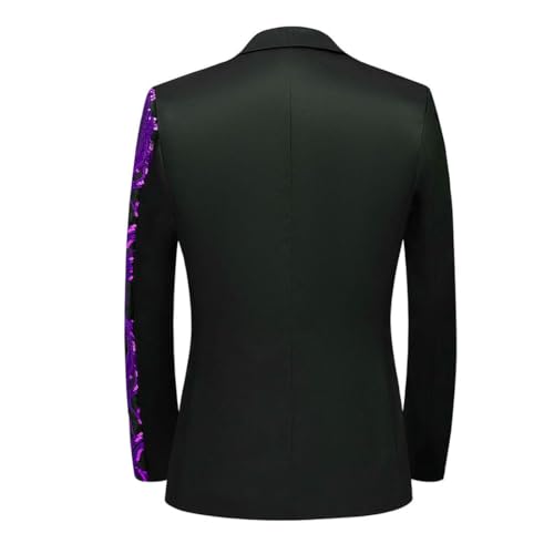 Men's Casual Dance Sequin Blazer2