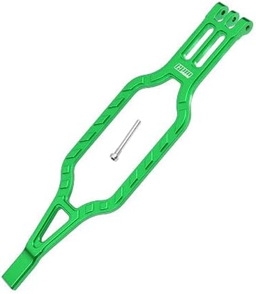 GPM for Traxxas TRX-4 Trail Defender Crawler/TRX-6 Mercedes-Benz G63 Upgrade Parts Aluminum Battery Hold-Down - 3Pcs Set Green