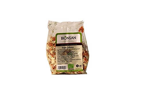 Bionsan Sopa Juliana - 6 Bolsas de 125 gr - Total: 750 gr