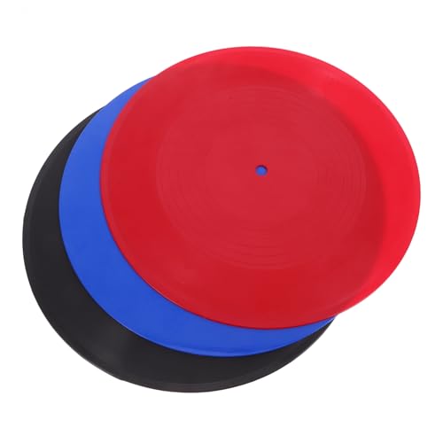 HOOTNEE 3 Discos De Vinilo Decorativos En Blanco, Funda De Vinilo De Imitación Para Dormitorio, Decoración De Pared Con Música.