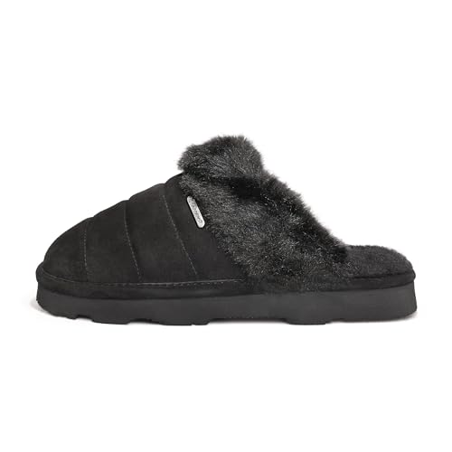 BEARPAW Womens Loki Style Quilted Slippers - 3053W Jordyn - Cozy Indoo Black - 10 Medium by BEARPAW - Used condition - US$51.65