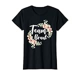 Damen Team Braut Bride Brautjungfern JGA Party Hochzeit Geschenk T-Shirt