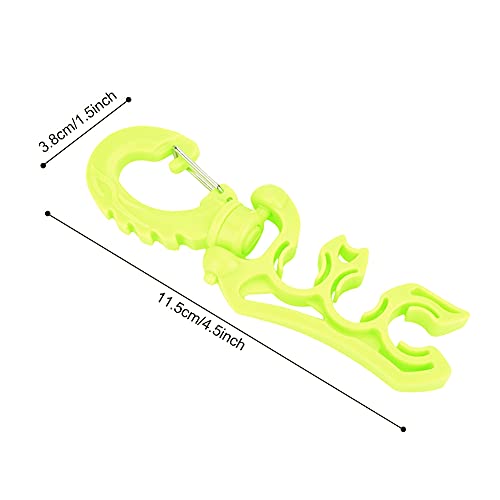 Scuba Slang Houder, 1 Stuk Scuba Slang Houder Clip voor Duiken Snorkel Accessoires, BCD Slang Houder Regulator Clip Retainer Buckle Hook Release Cord R - Image 3