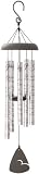 Carson Home Accents Sonnet Wind Chime, 30-Inch, John 3:16