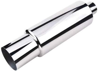 TRQ Stainless Steel and Hi-Power Silencer Muffler Exhaust for Cars