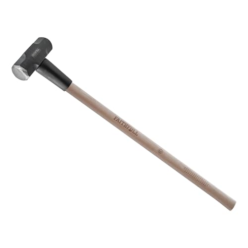 Faithfull FAIHS10C Contract Hickory Sledge Hammer 10Lb, Black, Beige