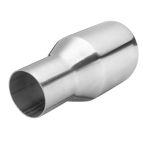 Silencieux d'échappement universel voiture 3 entrées 4 sorties en inox 76-101mm