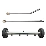 【ヘルスリフェ】 高圧洗浄機アタッチメント 高圧洗浄機アダプター 洗浄分配器 洗車 自動車下回り洗浄 地面洗浄機 高圧ウォシャー ガン単体 ガンアダプター 高圧アタッチメント ノズル シャーシクリーナー パワーウォッシャー 下部ノズル ４分割