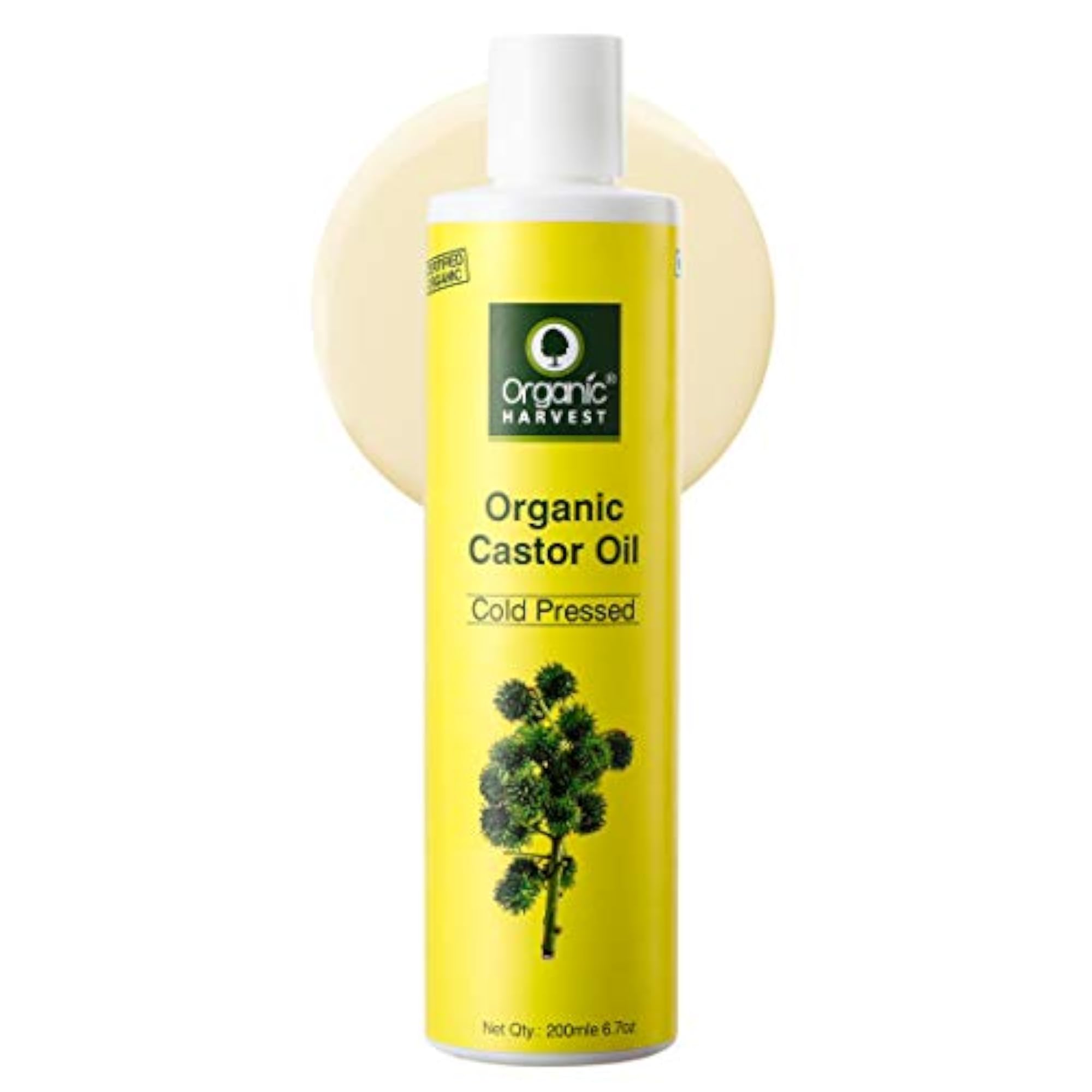 Cold Pressed Castor Oil, 100 ml for Skin and Hair