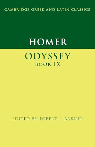 Homer: Odyssey Book Ix (Cambridge Greek And Latin Classics)