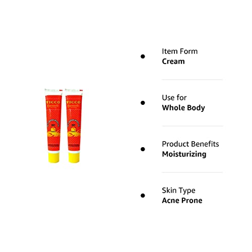 Vicco Turmeric Cream 60G (Pack Of 2 X 30G) #TOP5