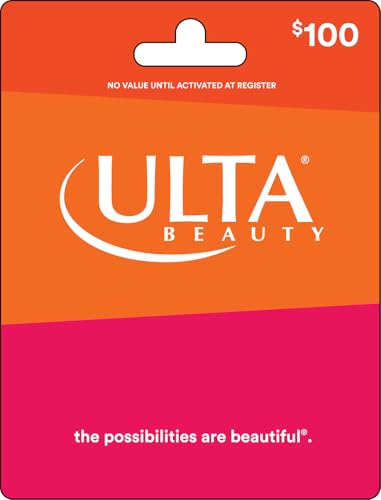 Ulta Beauty Physical Gift Card - $100