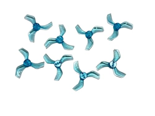 8 �� 1mm/1.5mm 3 �u���[�h�AGemfan �ɑΉ��A1635 1.6x3.5x3 40mm �V���t�g CCW/CW �v���y������J�b�v�u���V���X���[�^�[ RC �h���[����s�@���i(Clear Blue 1mm)
