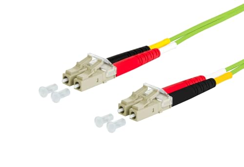 Câble de brassage LC-D OM5 3 m pour liaison optique de serveur