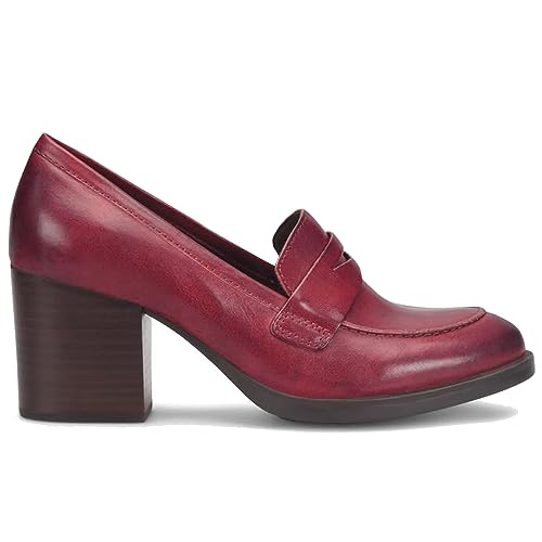 Image of SHODENSE Women Vintage Chunky Heel Loafers Pumps Platform Round Closed Toe Oxford Shoes Burnished Patent Matte Suede Slip On Dress Loafer Block Stacked Heels Office Formal Work Business 4-11 M US