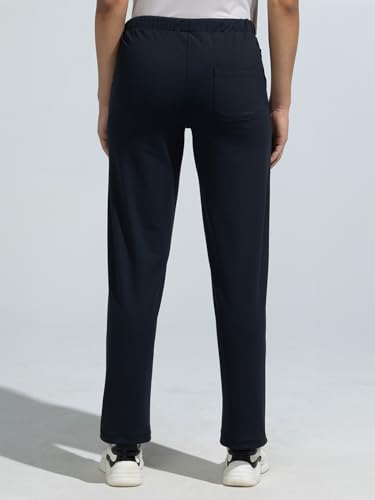 Image of DOMIN8 Women Functional Multi-Pocket Super Stretchable Wrinkle Resistant Track Pants with Elasticated Waistband & Drawstring | Sports Track Pant for Women|Moisture Wicking Lightweight Track Pant