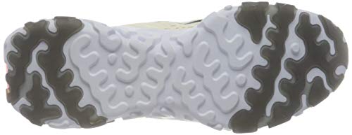 Nike Women's Race Running Shoe, Pale Ivory Black Volt Laser Crimson, 6 Us #TOP3