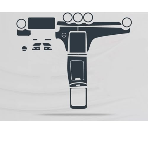 Film de protection TPU premium pour console et écran Benz Classe C W206