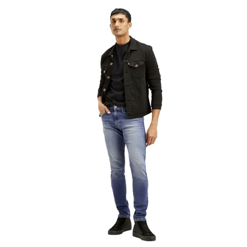 Image of Levi's Men's 512 Slim Tapered Fit Blue Jeans