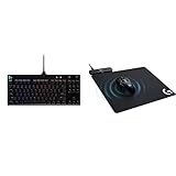 Logitech G PRO Mechanical Gaming Keyboard, Ultra Portable Tenkeyless Design, Detachable Micro USB...