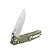 Firebird GANZO F7601 Pocket Folding Knife 440C Stainless Steel Blade G-10 Anti-Slip Handle with Clip Hunting Gear Fishing Camping Folder Outdoor EDC Knife (Green)