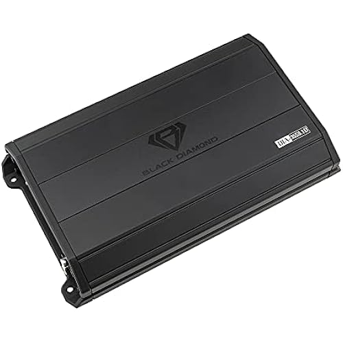 Black Diamond DIA-3550.1D Car Audio Amplifier – 1 Channel, Monoblock, Class D, 3550 Watts