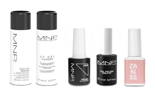 MESAUDA KIT SEMIPERMANENTE UNGHIE SMALTO GEL POLISH RIMOZIONE RAPIDA |