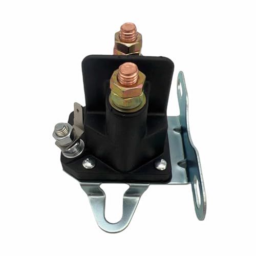 Relais solénoïde démarreur 12V tripolaire pour tondeuse et tracteur - 5