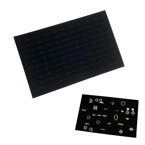 Srvauyea Bijoux Boîte de Vitrine, Inserts de Bijoux en Mousse, Bijoux Éponge Tapis Plateau, Inserts pour L'affichage de Bijoux, Éponge Inserts Bijoux Support pour le Rangement de Bijoux