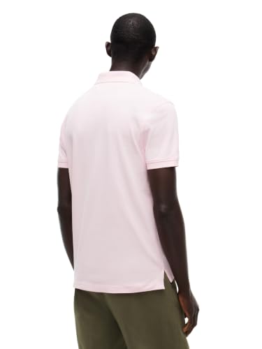 Image of Tommy Hilfiger Men's Short Sleeve Polo Shirts in Regular Fit With Stretch and Organic Pique Cotton