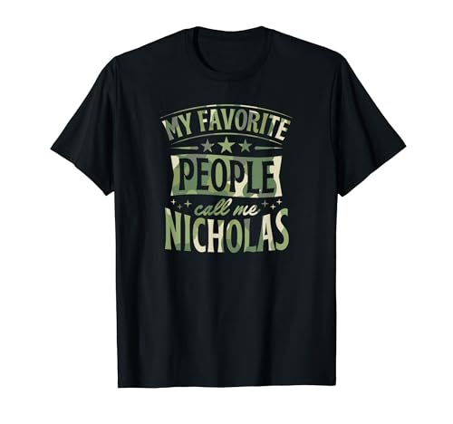 My Favorite People Call Me Nicholas ���O���� T�V���c