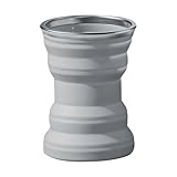 Faltbarer Kaffeebecher | Wiederverwendbarer Silikon-Kaffeebecher mit Deckel...