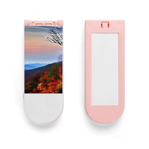 Support de téléphone selfie rechargeable Ridge Mountains bleu clair pour corriger vos éclairages vlog