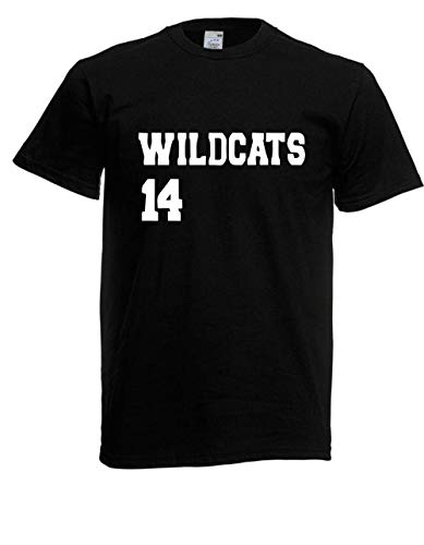 Camiseta - HSM 1.2.3. Wildcats 14 Negro L