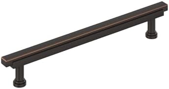 Signature Hardware 954047-7916 Gilderoy 7-9/16 Inch Center to Center Bar Cabinet Pull - Oil Rubbed Bronze