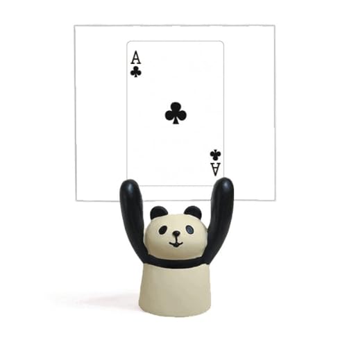 Support de cartes à jouer Club A résout le désordre sur table avec le panda