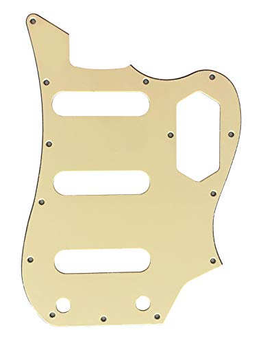 �M�^�[�s�b�N�K�[�h Fits Squier Vintage Modified Bass VI Style 3�w�\�� �M�^�[�ی� �ی�t�B�����t�� (3�v���C���B���e�[�W�C�G���[)