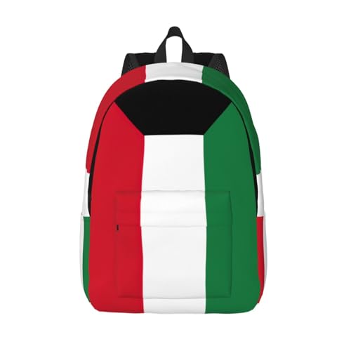 Sac pour week-end affaires et randonnée femme au motif drapeau du Koweït