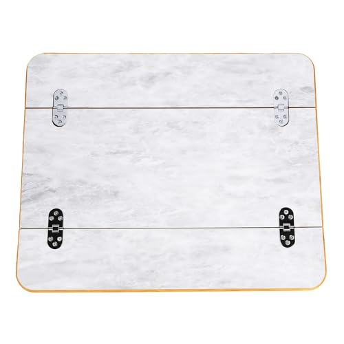 Mesa plegable de madera maciza de 23,62x18,90x0,79 pulgadas para barcos