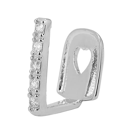 Diamante brilhante Hip Hop para homens e mulheres - Tampa única superior e inferior acessórios criat